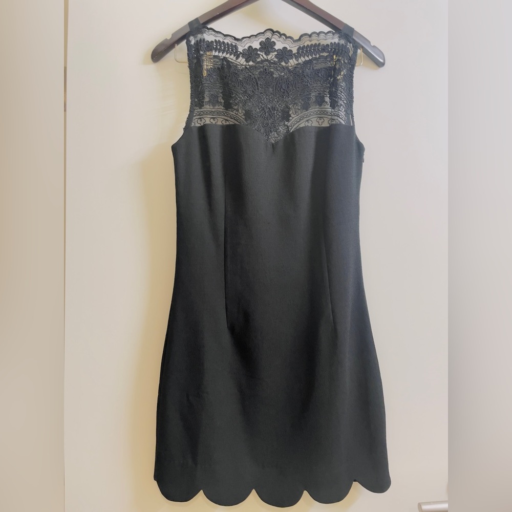 Black mini dress